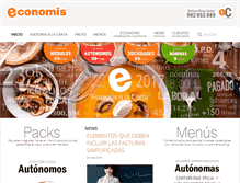 Tablet Screenshot of economis.es