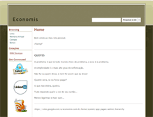 Tablet Screenshot of economis.com.br